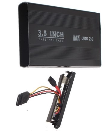 EXTERNAL CASE 3.5 HDD  USB 2.0