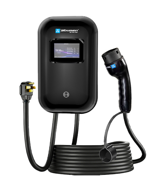 WALL BOX CAR CHARGER 7KW BLACK