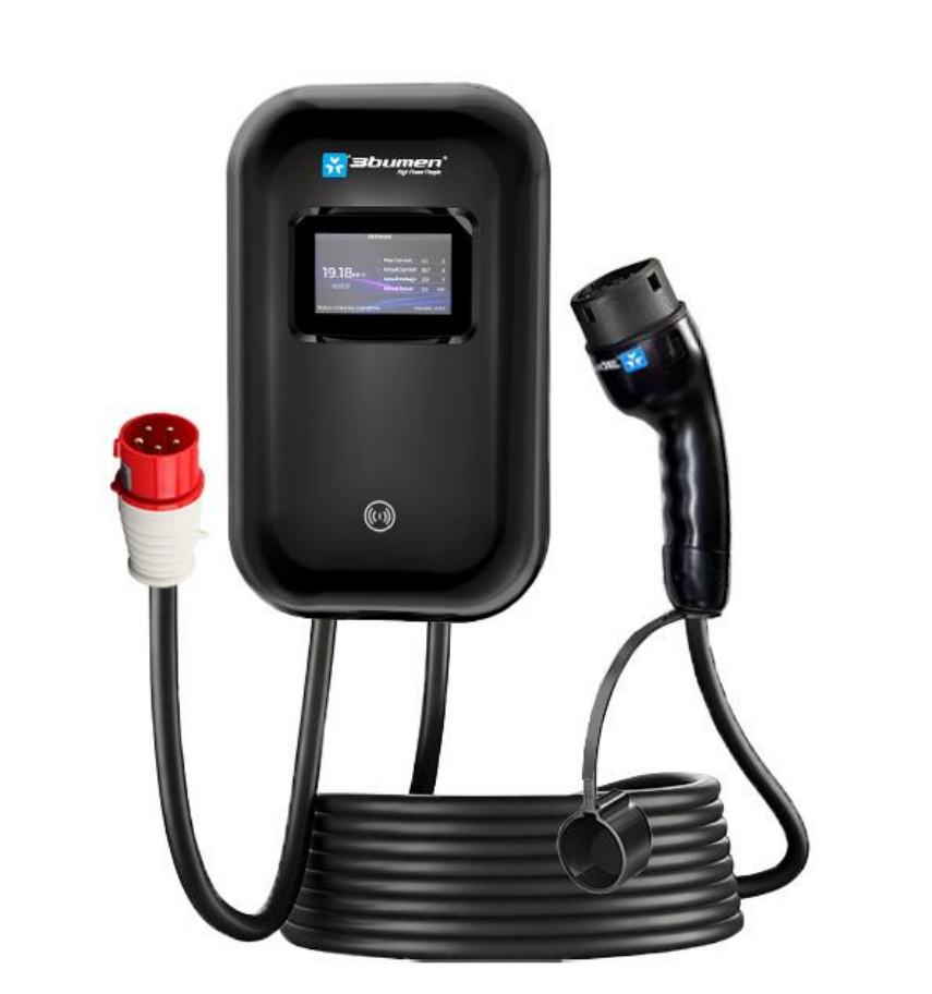 WALL BOX CAR CHARGER 11KW BLACK